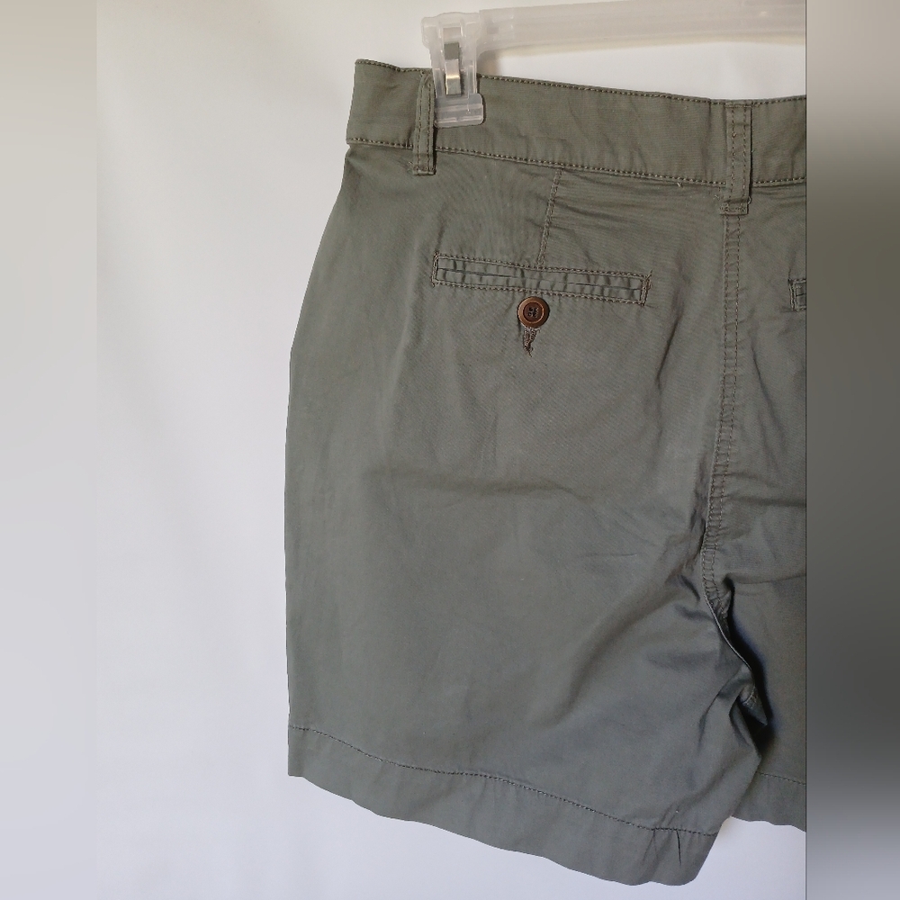Kim Kim Rogers Womens Shorts Size 12 Color Army Green - Picture 7 of 9